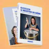 Ebook gratuit "12 Recettes de Bière" pour brasser à la maison, explorant les différents sucres pour des bières de printemps/été.
