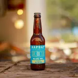 Bouteille de bière artisanale Bapbap Blanc Bec Witbier, une bière dry rafraîchissante.