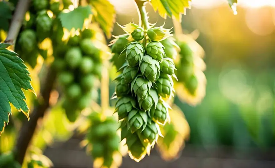 Houblon sur mur - Cultivez pour brasser votre bière maison