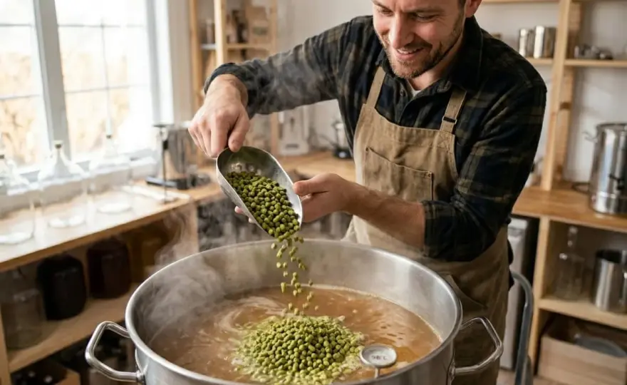 Houblon en brassage - Maîtrisez amertume et arômes de votre bière