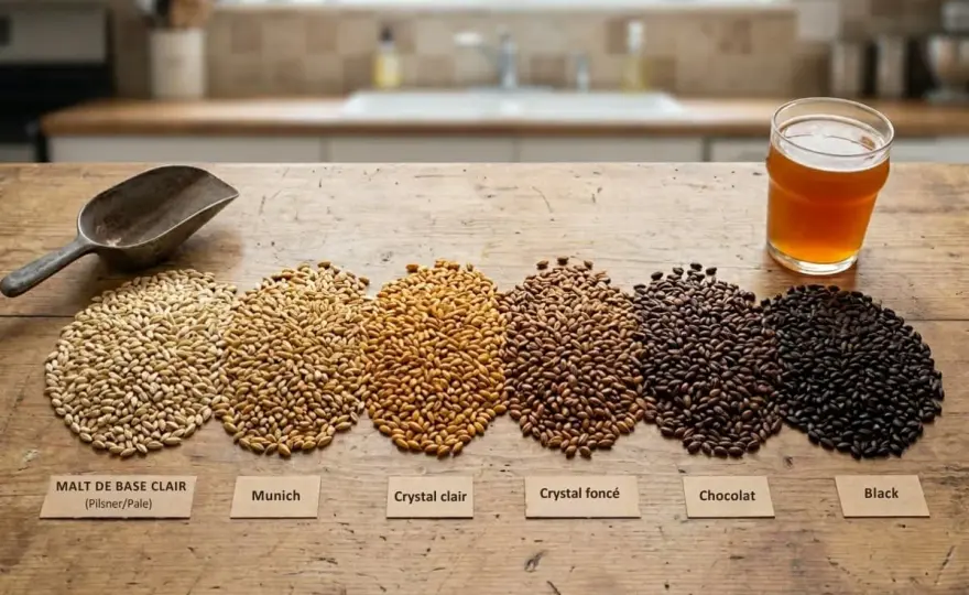 Malt de blé - Le secret d'une bière riche et équilibrée ?