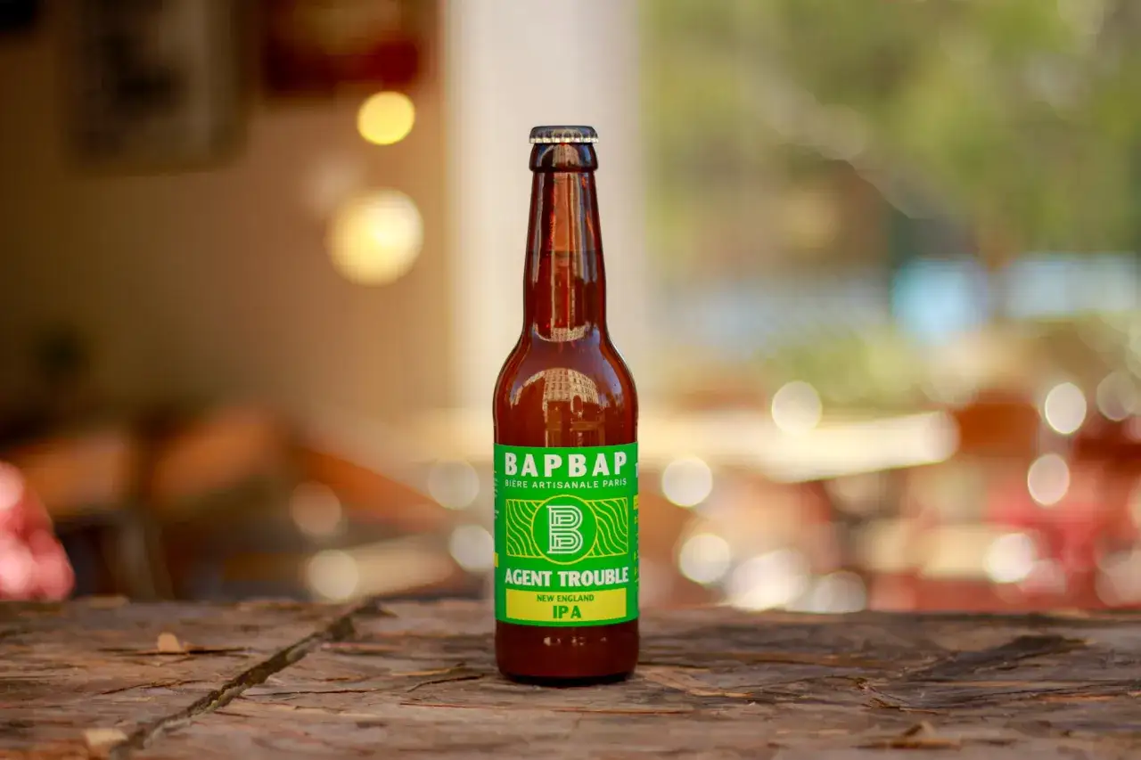 Bouteille de bi&egrave;re artisanale parisienne 