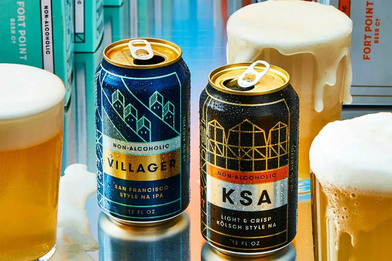 Deux bi&egrave;res sans malt, une IPA et une K&ouml;lsch, aux designs modernes. Parfaites pour une pause rafra&icirc;chissante.